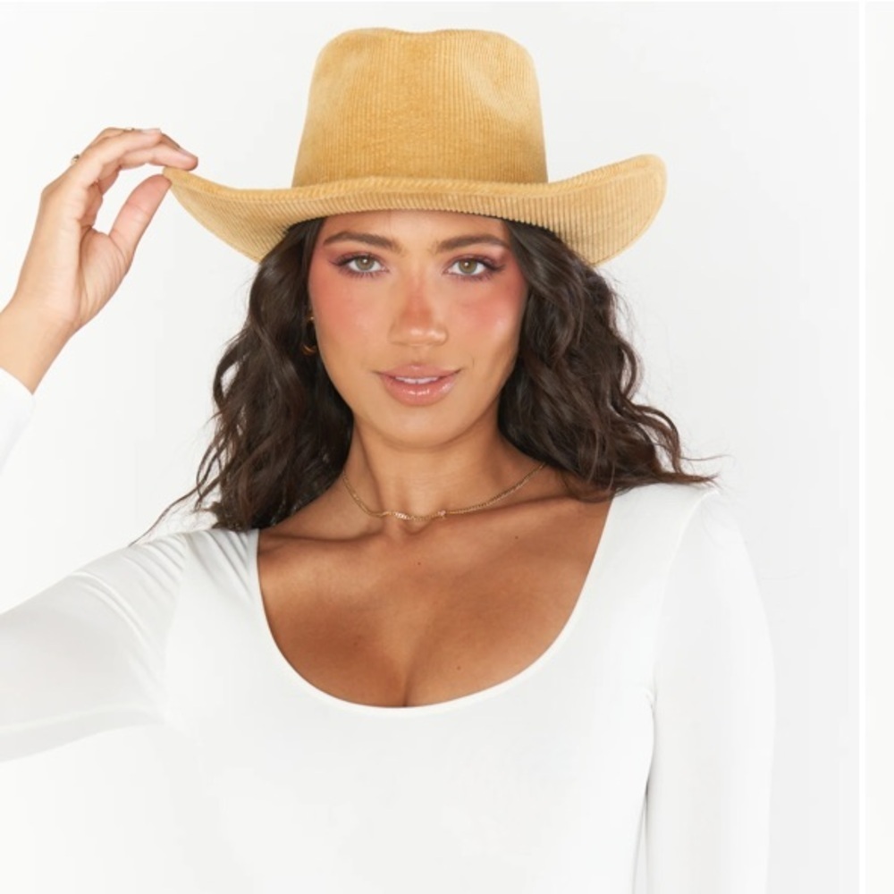 Free people lack of color sandy cord hat size medium new without tags - Picture 4 of 9